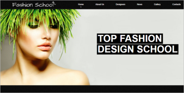 Joomla Fashion Design School Free Theme