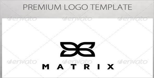 Matrix Abstract Symbol Logo Template