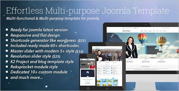 Minimal Multi-Purpose Joomla Template