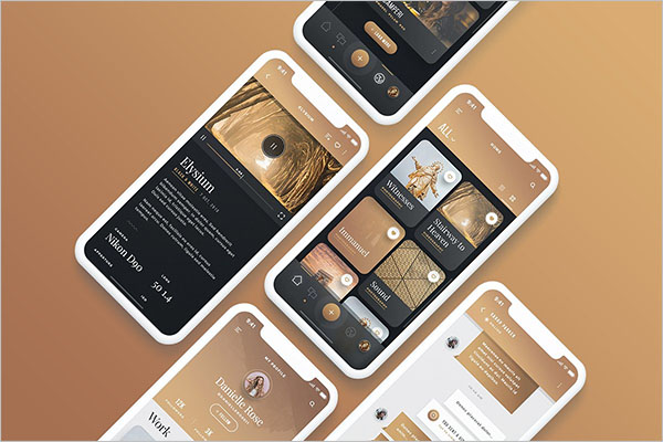 Mobile App Portfolio Design