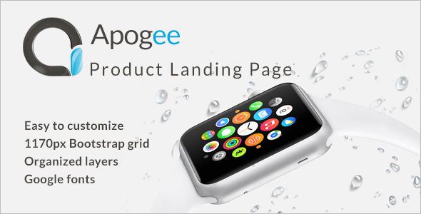 Product Landing Startup Template