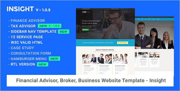 Professional Consultancy Business Website Template