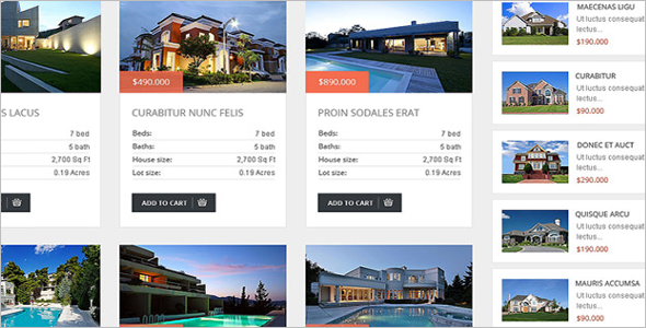 Real Estate Agency OsCommerce Template