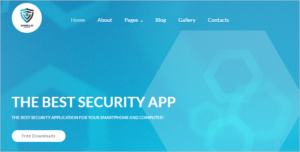 Security App Joomla Website Template