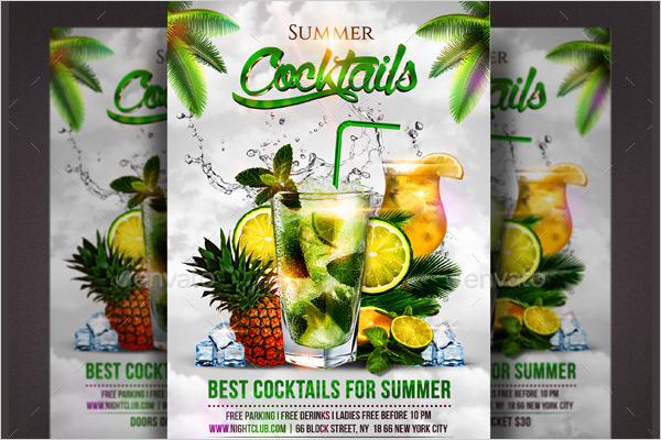 Summer Cocktail Party PSD