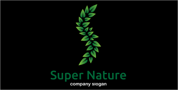 Super Nature Logo Design Template