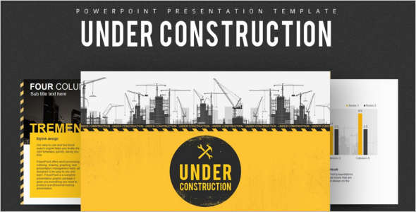 Under Construction PowerPoint Template