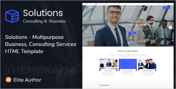 Vector Consultancy Business Website Template
