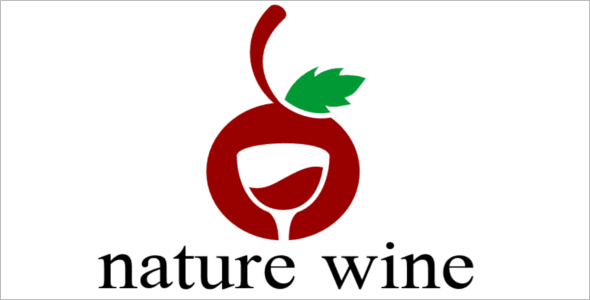 Wine Logo Design Template