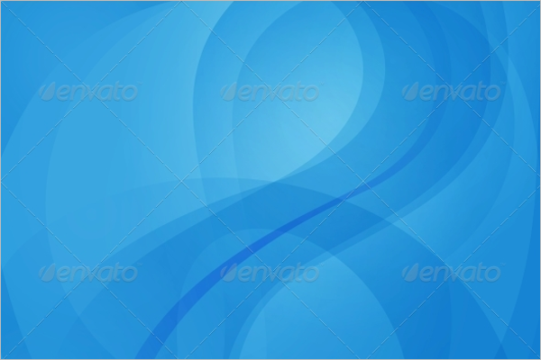 Banner Blue Wave Background