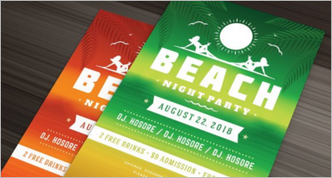 25+ Beach Party Flyer Templates