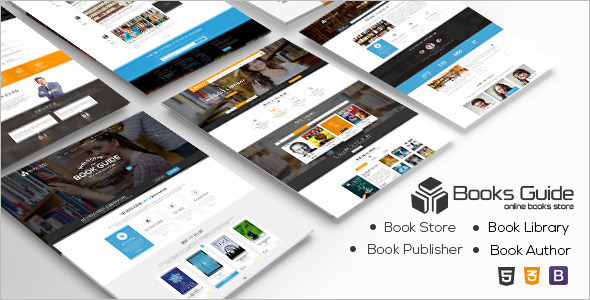 Books Library eCommerce Store