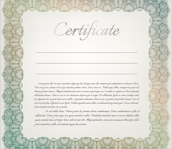 Free Printable Certificate Templates || Free Templates