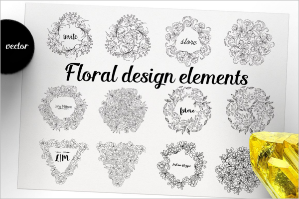 Creative Floral Element