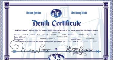 9+ Death Certificate Templates