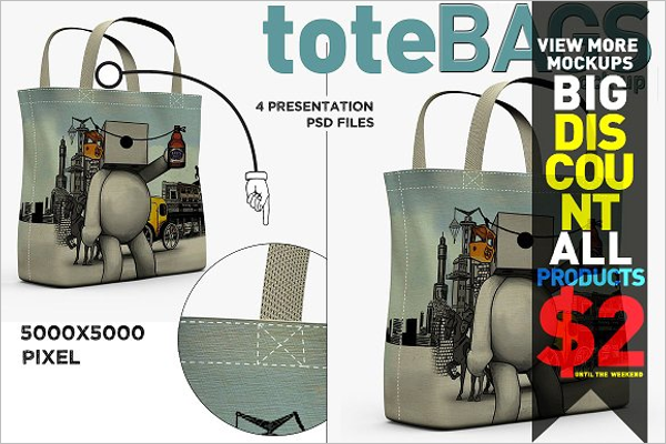 Design Toy Bag Mockup