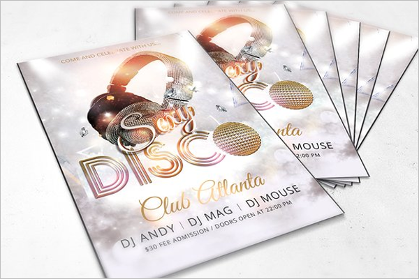 Disco Dance Party Flyer