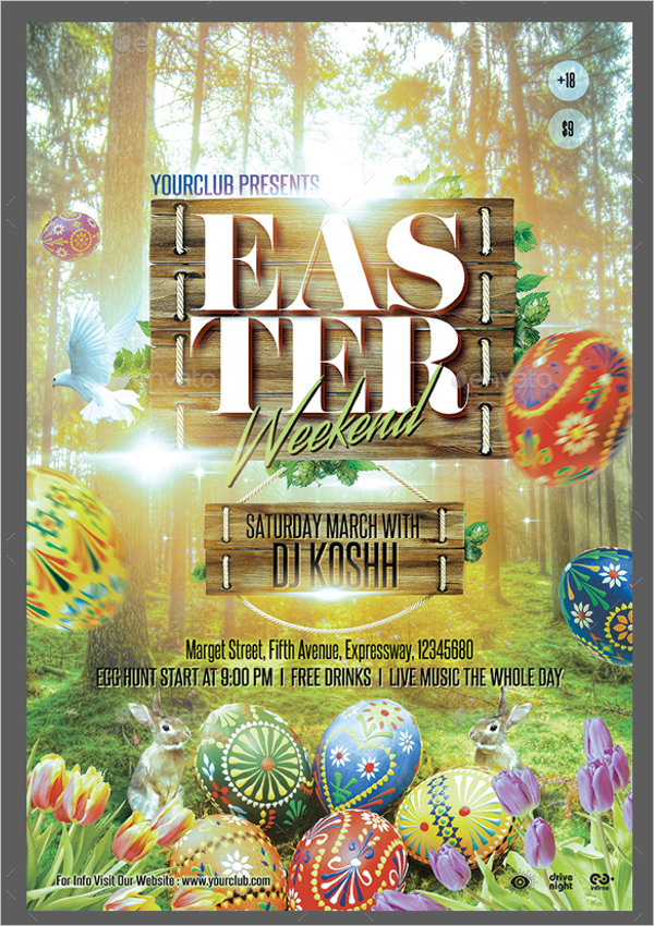 Easter Poster Template