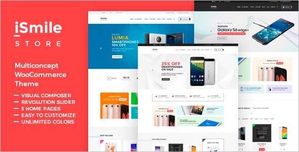 Electronic Store WooCommerce Template
