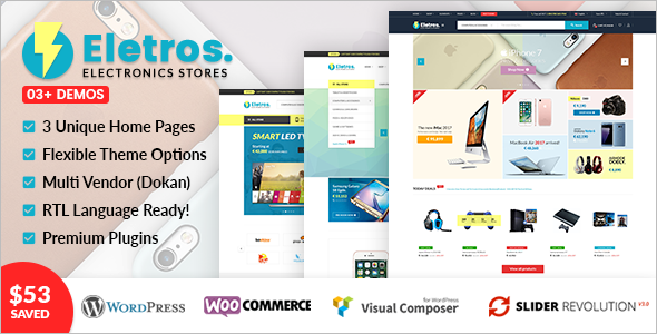 Electronics Store WooCommerce Template