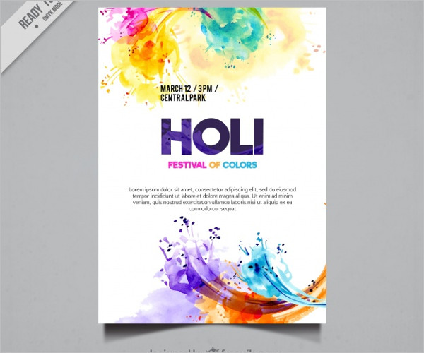 Free Colorful Poster Design