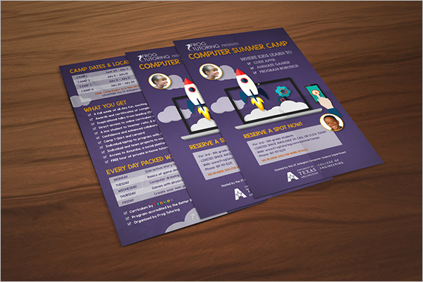 Graphic Tutoring Flyer Template