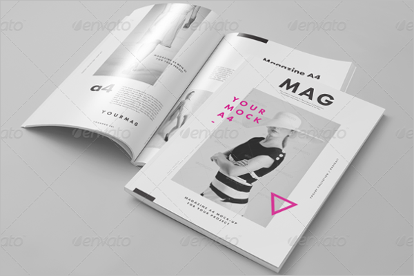 Magazine Brochure Mock-up Design