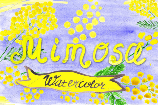 Mimosa Decoration Pattern