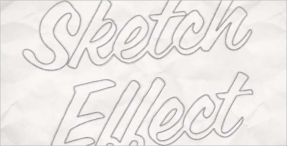 PSD-Sketch-Effect-Template