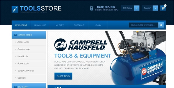 Professional Industrial Magento Theme