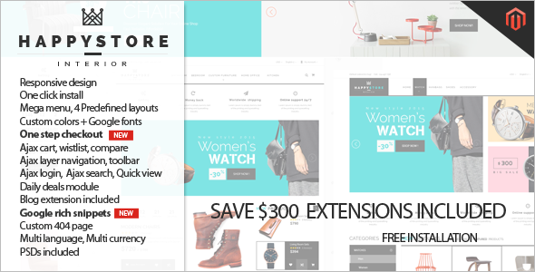 Security E-commerce Magento Template