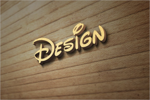 Wood Design Wall Logo