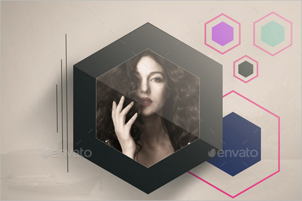 AbstractÂ Photo Frame Template