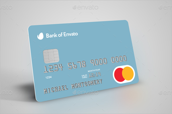Bank Credit Card Mockup Design