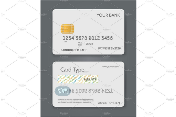 Bank Credit Card Mockup Template