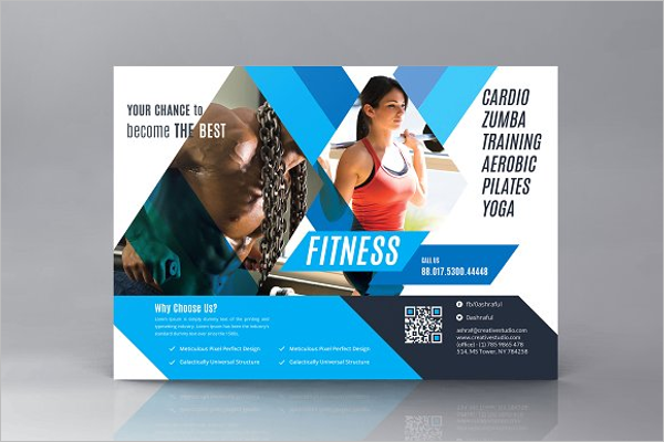 Best Gym Fitness Business Card Template
