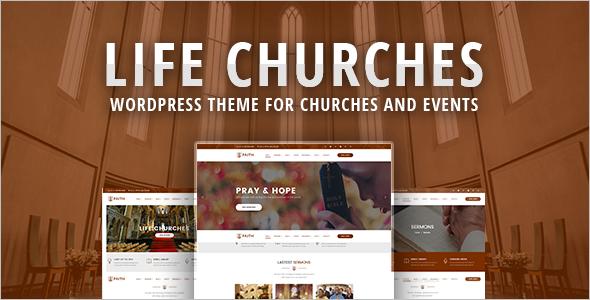 Business Church WordPress Template