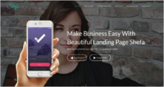 25+ Simple Business Landing Page Templates