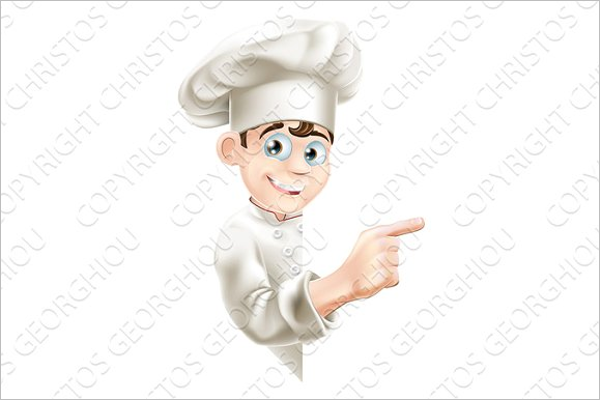 Cartoon Chef PhotoTemplate