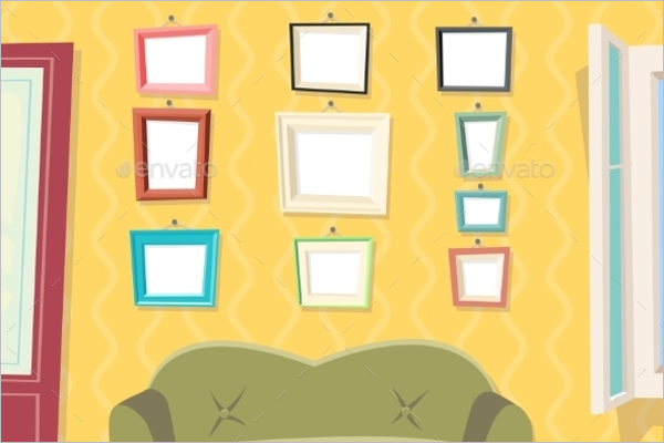 Cartoon Picture Frame Photo
