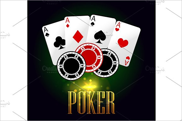 Casino Card Banner Template