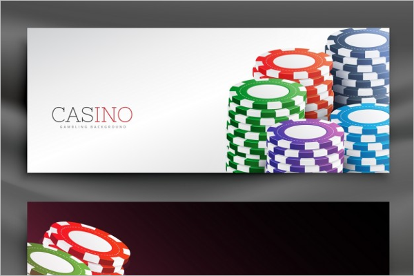 Casino Chip Banner Design