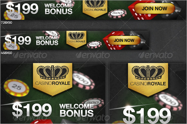 Casino Royale Banner Design