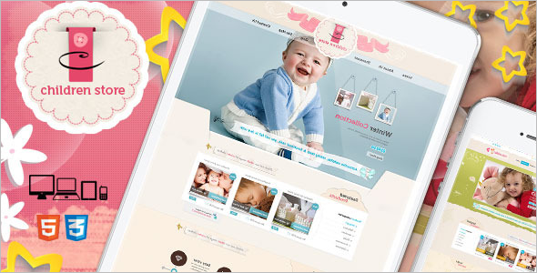 Children Store PHP eCommerce Theme