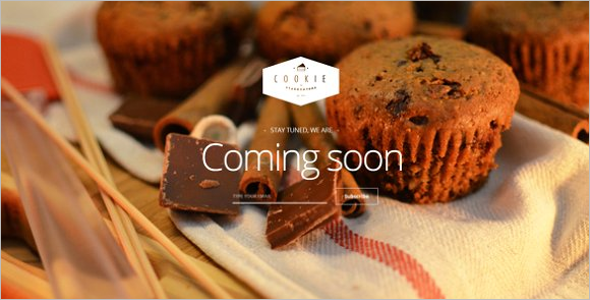Chocolate Restaurant Landing Page Template