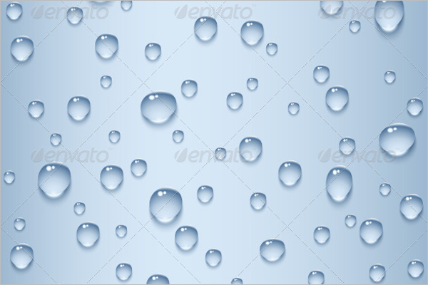 Clean Drops Seamless Prattern