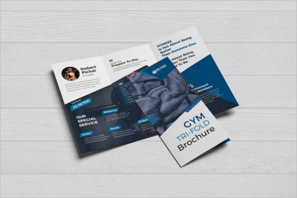 Clean GYM Brochure Design