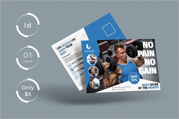 Corporate Gym Business Card