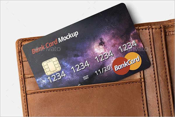 Credit Card Bank Mockup Template