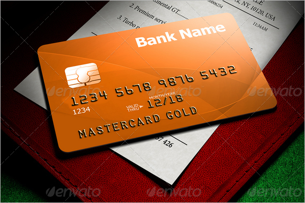 Customizable Credit Card Mockup Design